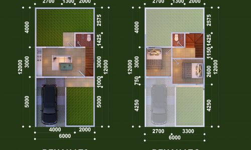 Layout 2 Lantai