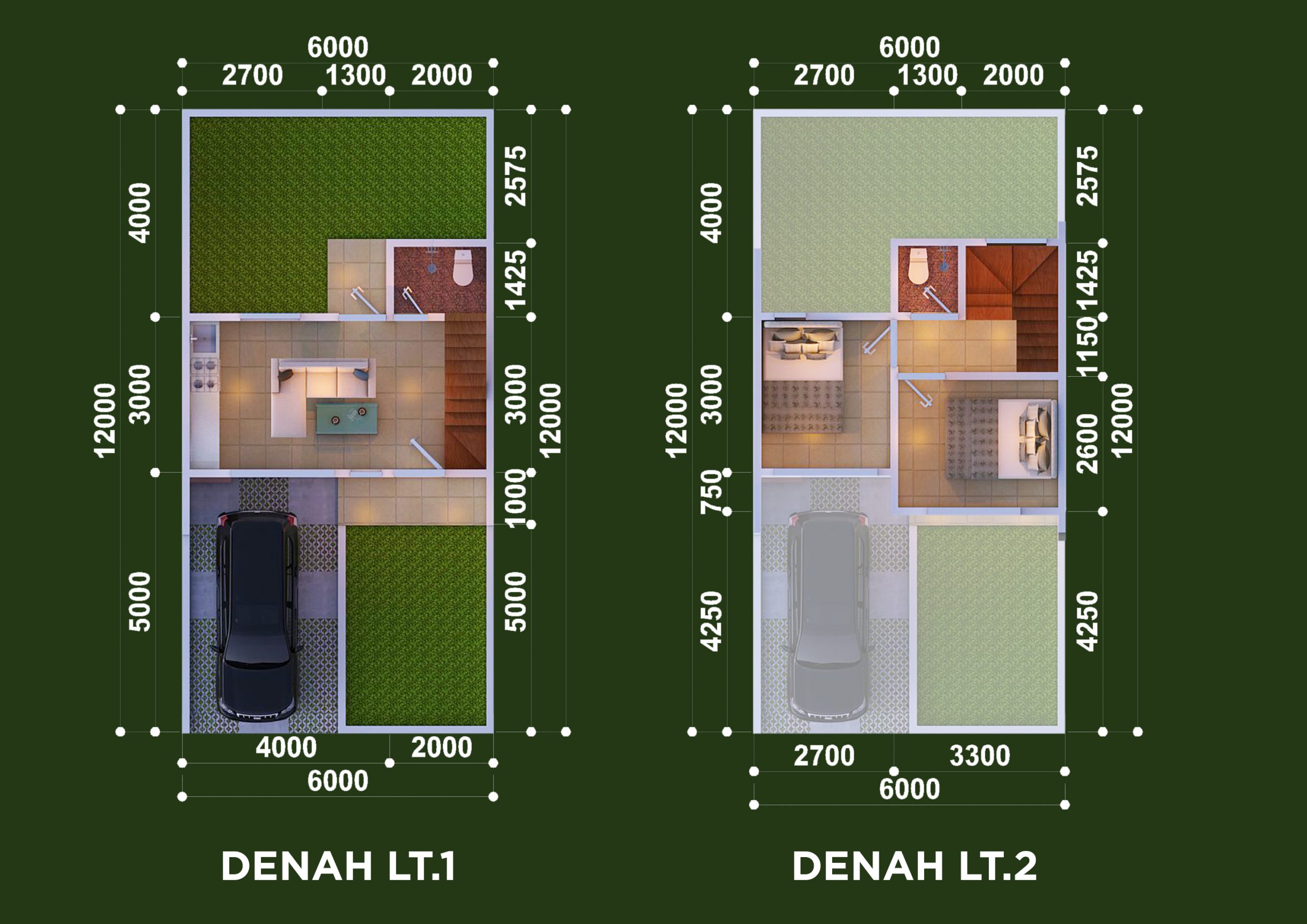 Layout 2 Lantai